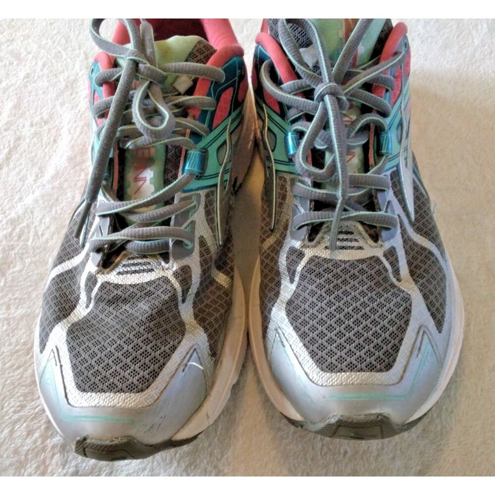 Brooks Ravenna 7 Gray And Pink Womens Running And Walking Sneakers Size 10